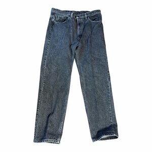 Vintage 38x30 Charcoal Levi's Jeans Straight Leg Denim Made in USA 🇺🇸